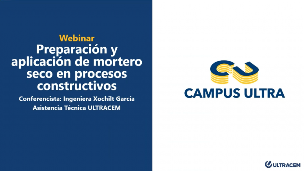 Preparación y aplicación de Mortero Seco en procesos constructivos